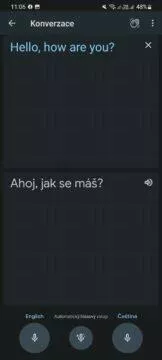 Překladač Google 3 konverzace
