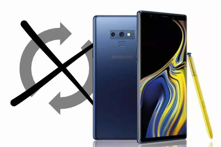 Samsung Galaxy Note9 konec podpory