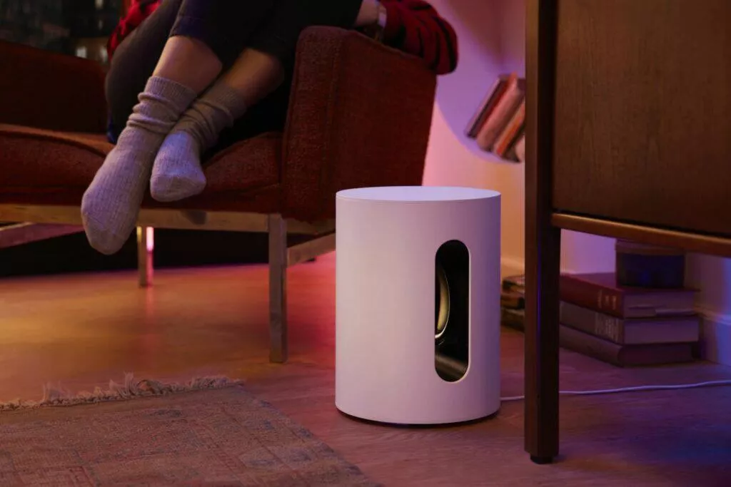 Sonos subwoofer reproduktor Sub Mini design