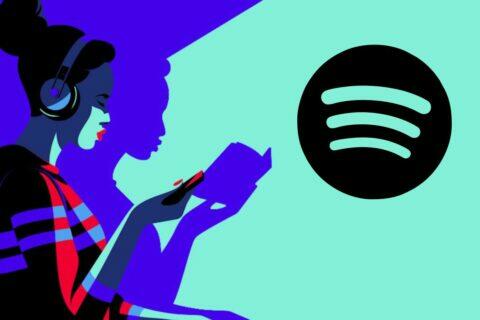 Spotify audioknihy spuštění USA