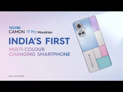 TECNO Camon 19 Pro Mondrian launch video