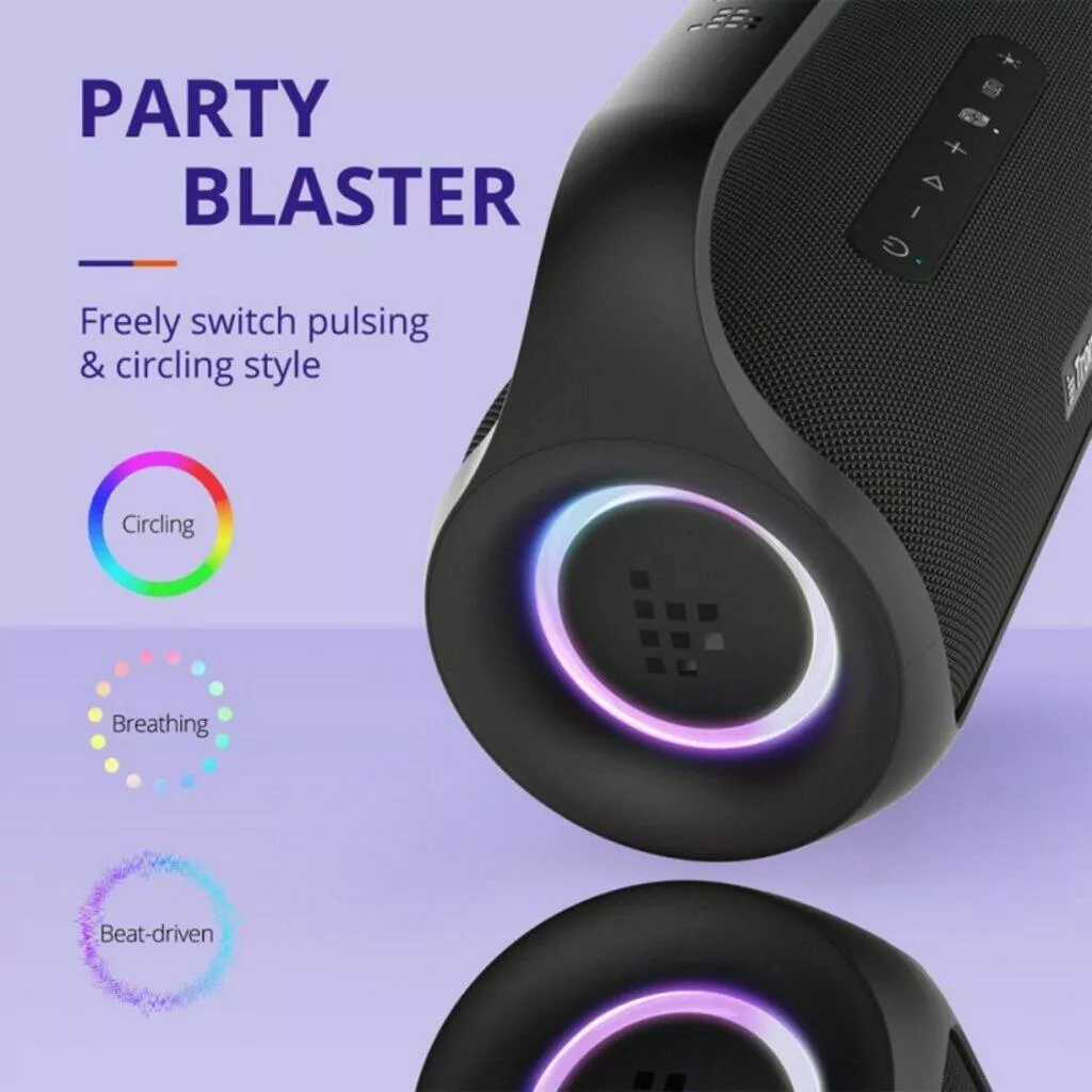 Tronsmart Bang Mini Bluetooth party reproduktor RGB LED