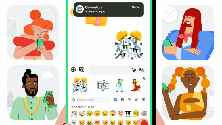 Updated Gboard and Google Meet to make messaging more enjoyable