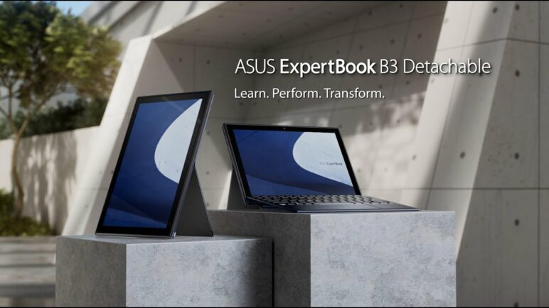 Máxima versatilidade com design destacável - ASUS ExpertBook B3 Destacável (B3000)