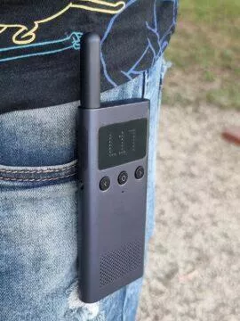 vysílačky Xiaomi Walkie Talkie 1S design zavěšení