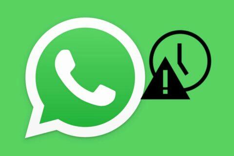 WhatsApp odpočítávání hovory koncept