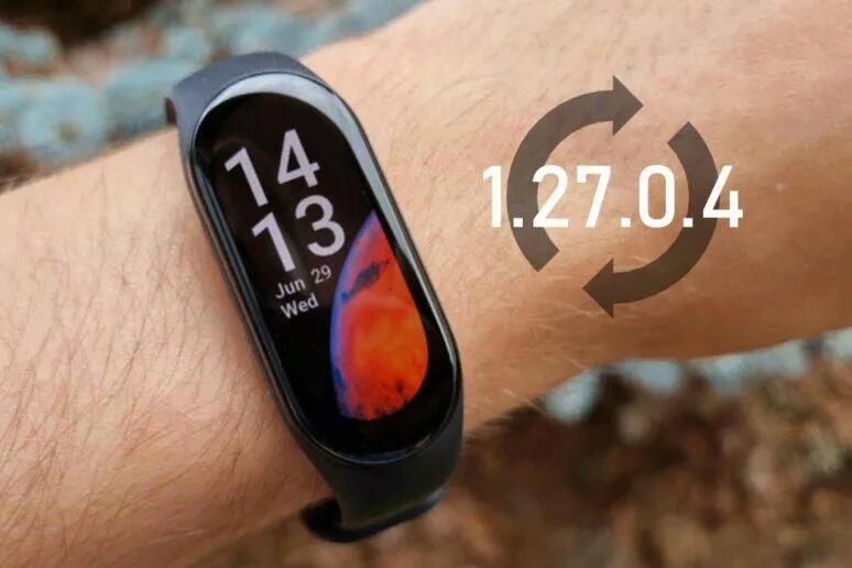 Xiaomi Mi Band 7 update 1.27.0.4