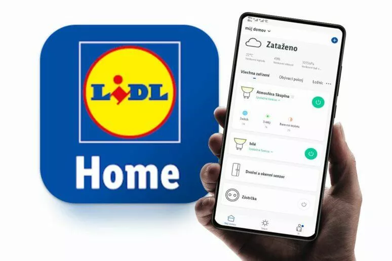 aplikace LIDL Home aplikace LIDL Home