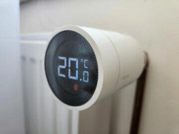 Aqara Smart Radiator Thermostat E1 displej