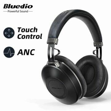 bezdrátová Bluetooth náhlavní sluchátka AliExpress ANC Bluedio H2