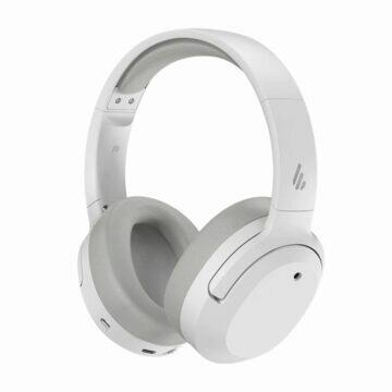 bezdrátová Bluetooth náhlavní sluchátka AliExpress ANC EDIFIER W820NB bílá