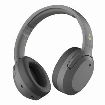 bezdrátová Bluetooth náhlavní sluchátka AliExpress ANC EDIFIER W820NB šedá