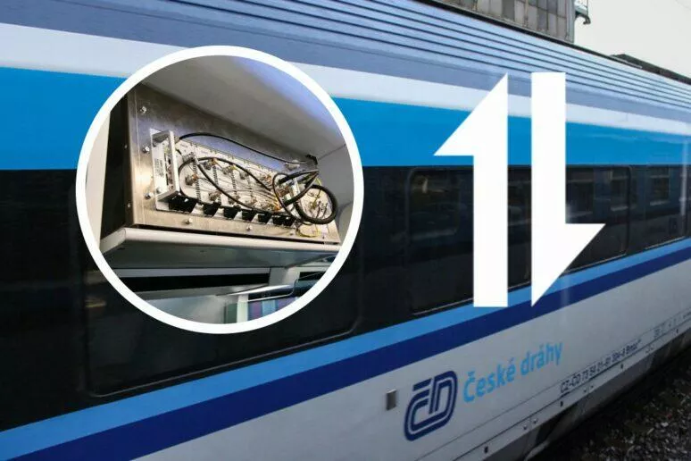 ČD vlaky railjet signál opakovač ČD vlaky railjet signál opakovač