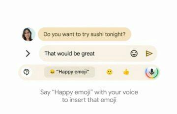 Google hlasové novinky Pixel 7 doporučování emoji