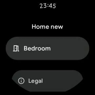 Google Home aplikace Wear OS hodinky ukázka 3