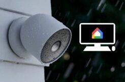 Google Home web kamery zvonky Nest