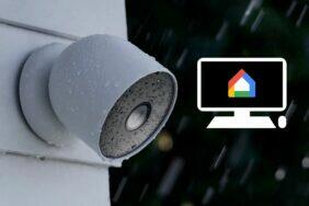 Google Home web kamery zvonky Nest