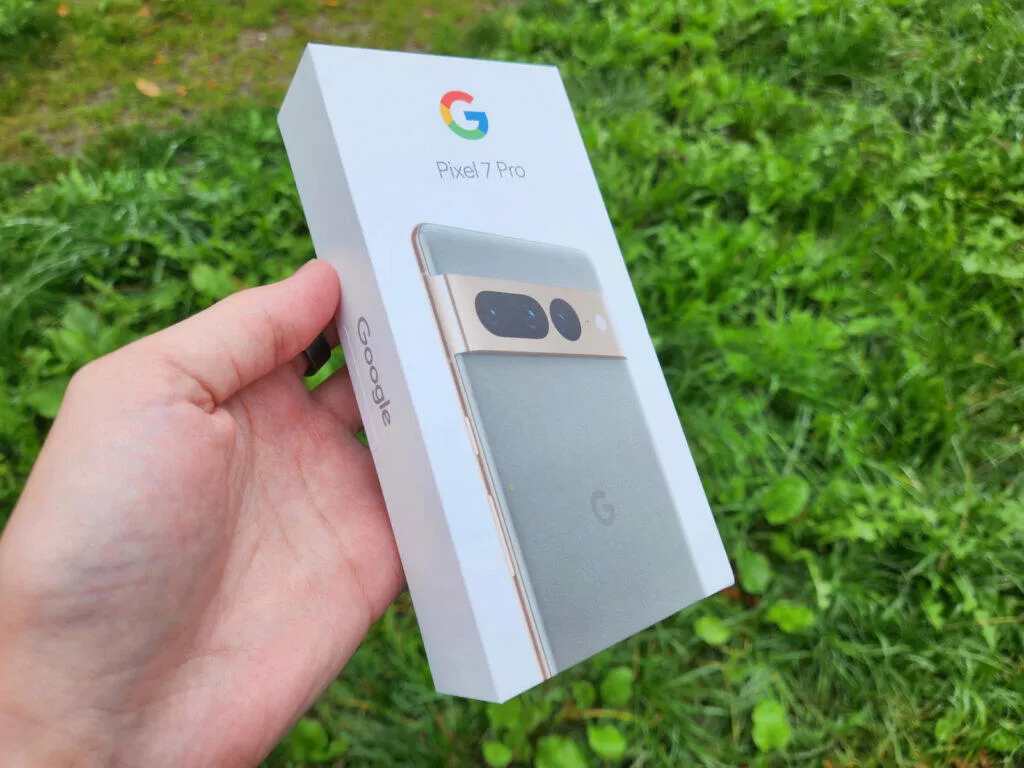 Google Pixel 7 Pro balení