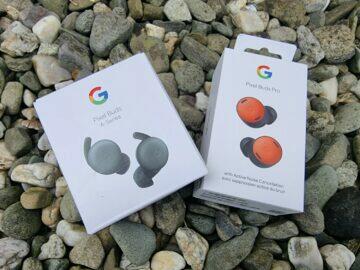 Google Pixel Buds Pro Pixel Buds A-Series sluchátka recenze balení krabičky