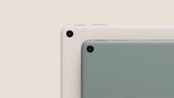 Google Pixel Tablet fotoaparáty barvy