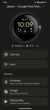 google pixel watch aplikace