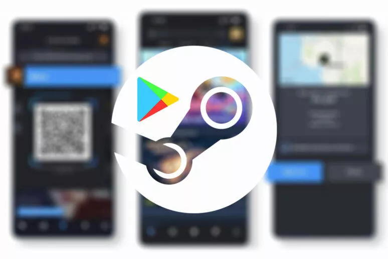 Google Play Steam aplikace Google Play Steam aplikace