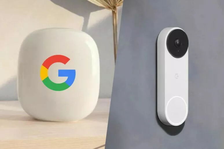 Google Wired Doorbell drátový zvonek Nest WiFi Pro router Google Wired Doorbell drátový zvonek Nest WiFi Pro router