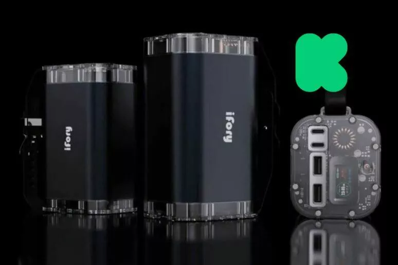 Kickstarter powerbanka Ifory 40 000mAh 100W Kickstarter powerbanka Ifory 40 000mAh 100W