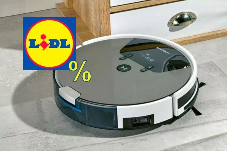 LIDL robotický vysavač Silvercrest SSRA1 sleva akce LIDL robotický vysavač Silvercrest SSRA1 sleva akce