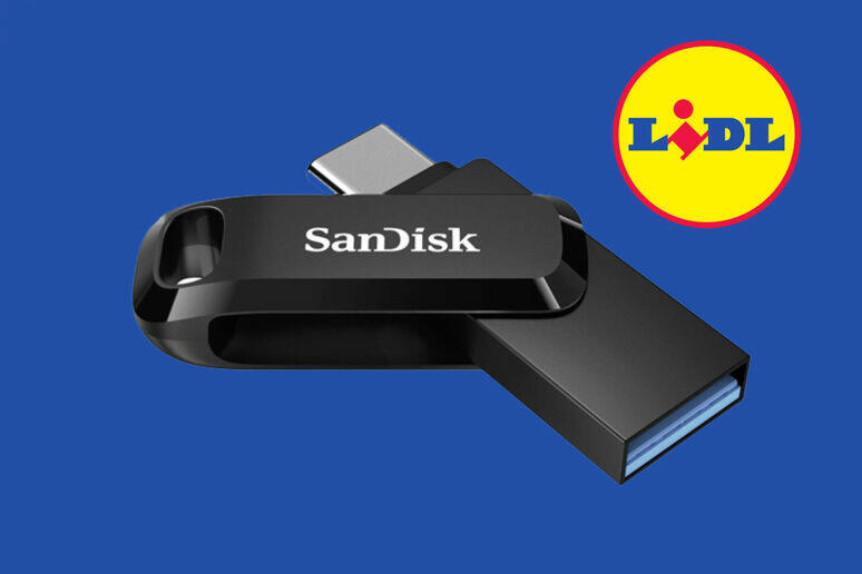 Lidl sleva flash disk sandisk 64 gb