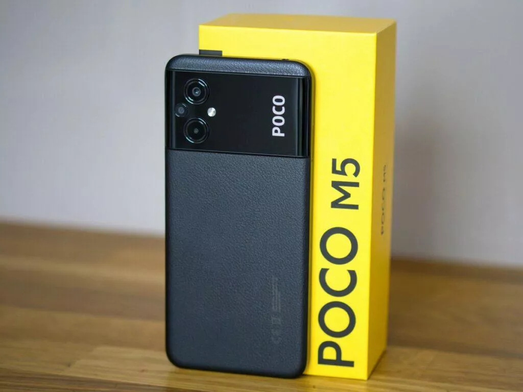 Poco M5 design Poco M5 design
