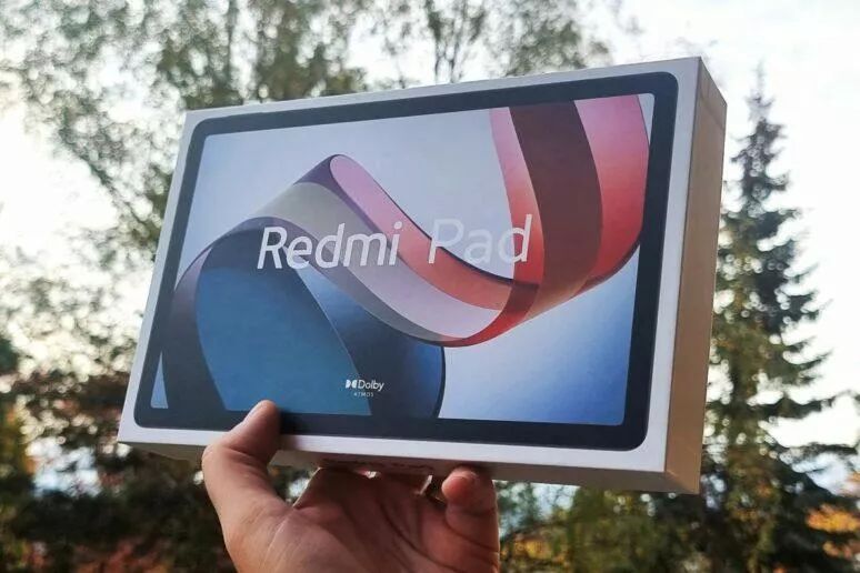 Redmi Pad tablet testování Redmi Pad tablet testování