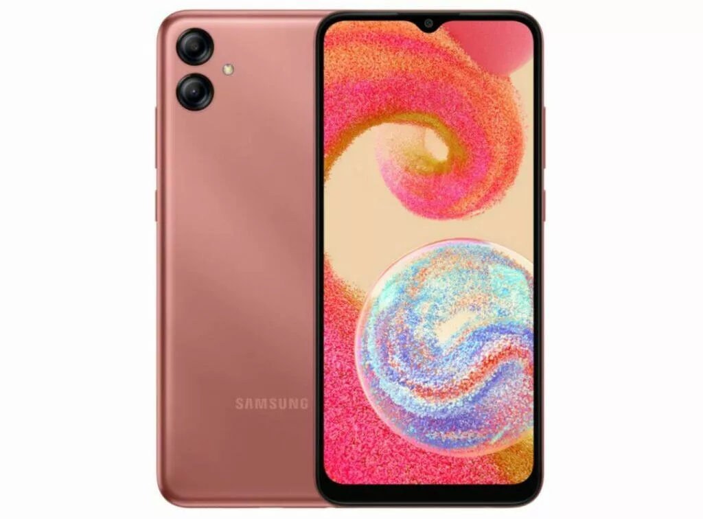samsung galaxy a04e predstaveni specifikace ruzova