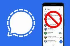 Signal SMS Android aplikace