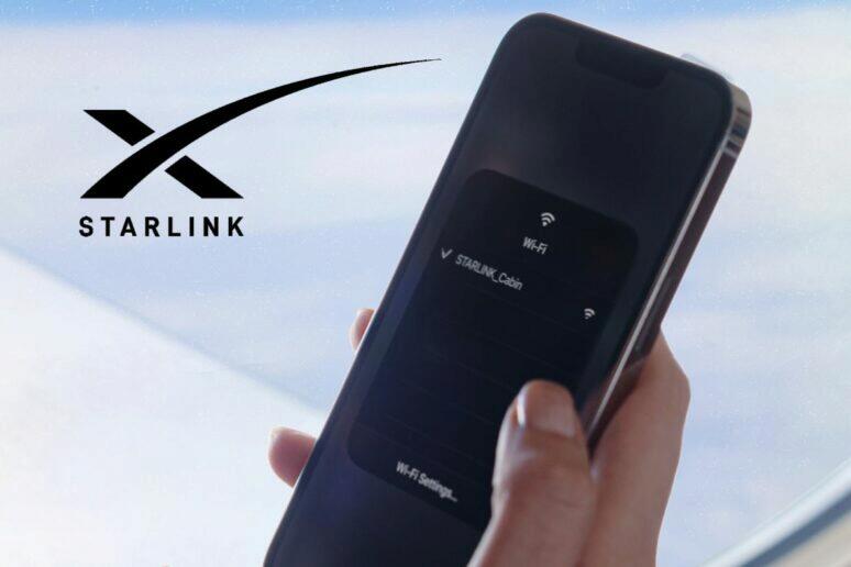 Starlink Aviation letadla připojení satelitní internet