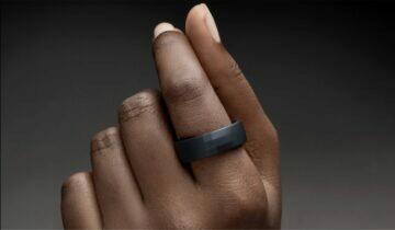 Ultrahuman ring chytrý prsten Kickstarter cyber grey