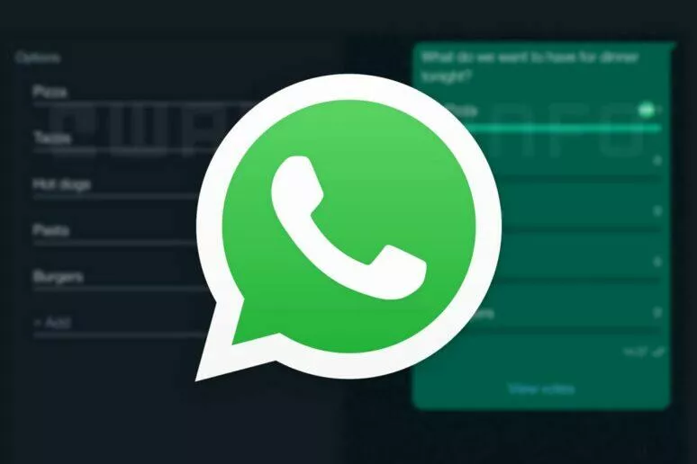 WhatsApp Android aplikace ankety ukázka beta testování