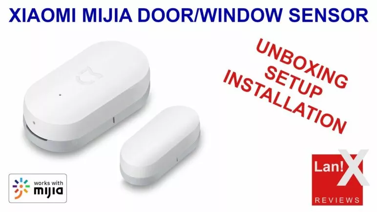 Xiaomi Mijia Door/Window Sensor (Unbox/Install/Demo)