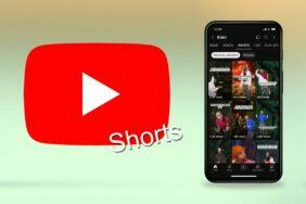 YouTube aplikace Shorts nové karty