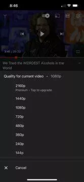 youtube premium 4k