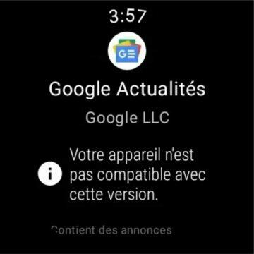 Zprávy Google Wear OS aplikace hodinky náhled 1