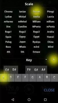 aplikace KORG Kaossilator pro Android sleva 3