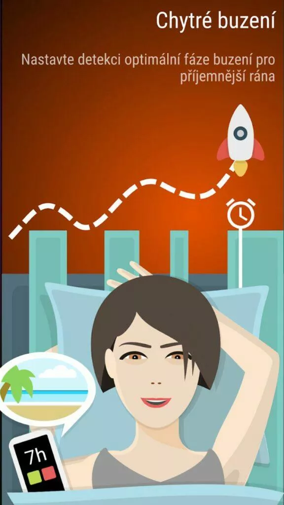 aplikace Sleep as Android sleva Google Play chytré buzení
