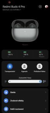 aplikace Xiaomi Earbuds zvýraznění hlasu