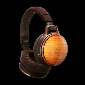 Audio-Technica ATH-WB2022 dřevěná bezdrátová sluchátka design