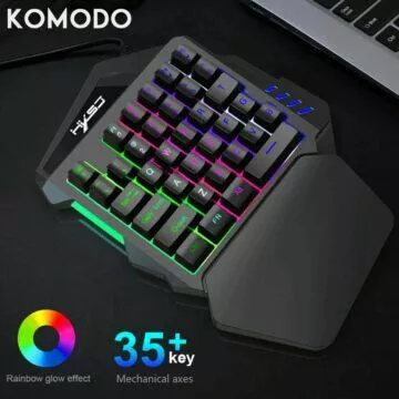 Dodatečná herní klávesnice KOMODO RGB