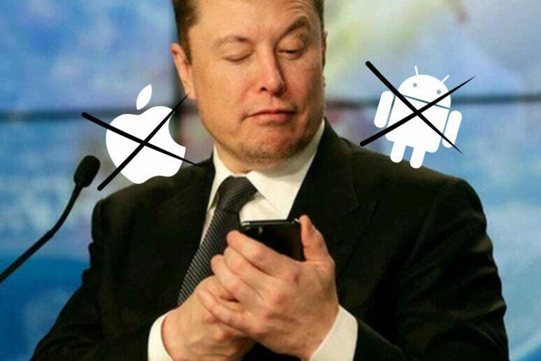 Elon Musk Android Apple konkurence vlastní telefon
