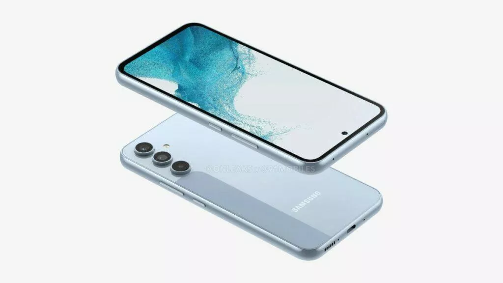 galaxy a54 modrá