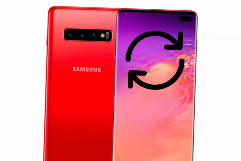 galaxy s10 aktualizace systému