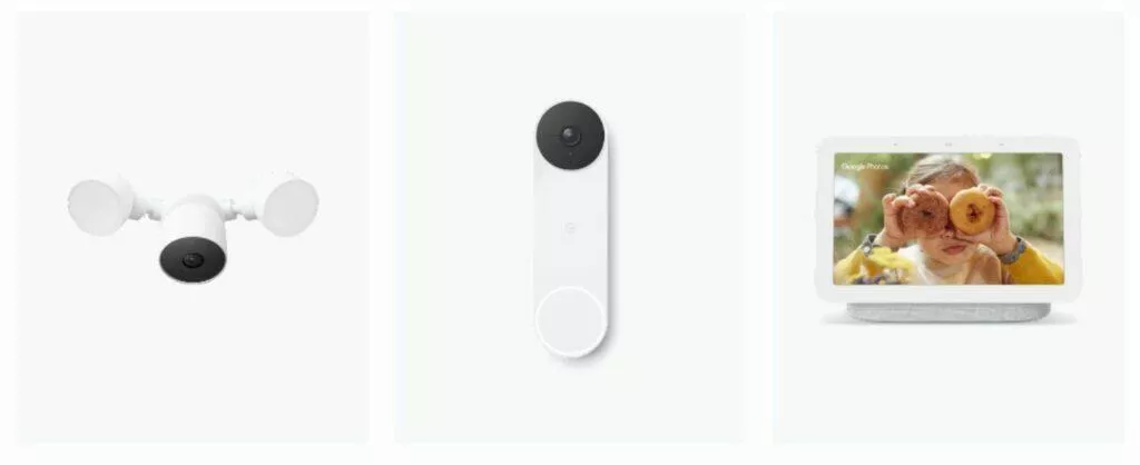 Google Store Německo Black Friday 2022 slevy kamera zvonek Nest Hub
